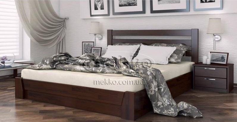Купити ліжко дерев'яне за низькою ціною Ви можете в інтернет-магазині меблів Мекко.ua